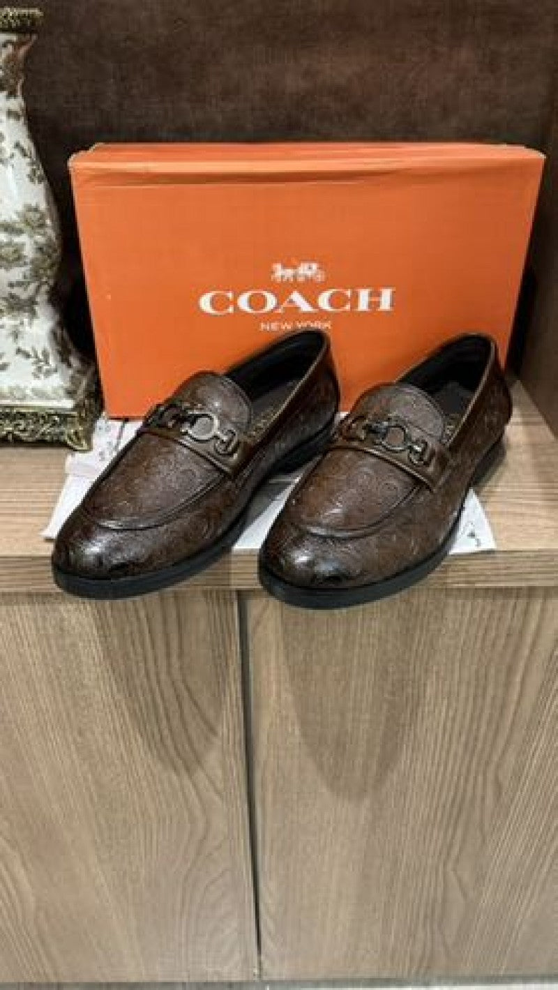 COACH LOAFERS Brown