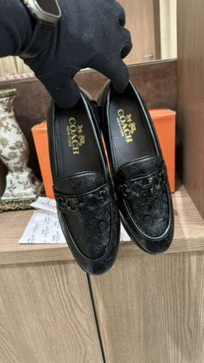 COACH LOAFERS BLACK