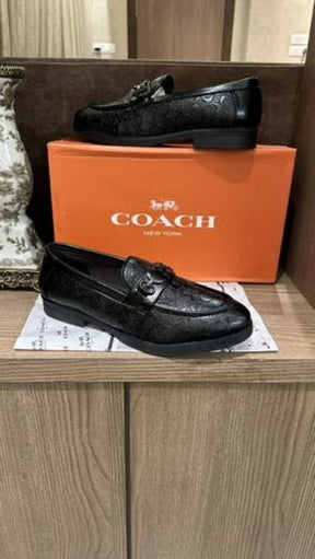 COACH LOAFERS BLACK
