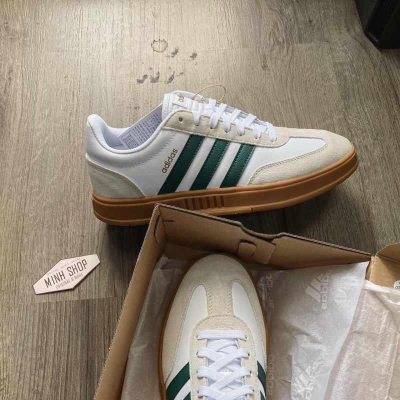 Adidass neo gradas white sub green gum