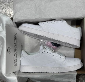 Nikee Air Jordan 1 Travis scott All White