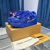 LOUIS VUITTON TRAINER BLUE DIAMOND MAXI