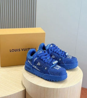 LOUIS VUITTON TRAINER BLUE DIAMOND MAXI