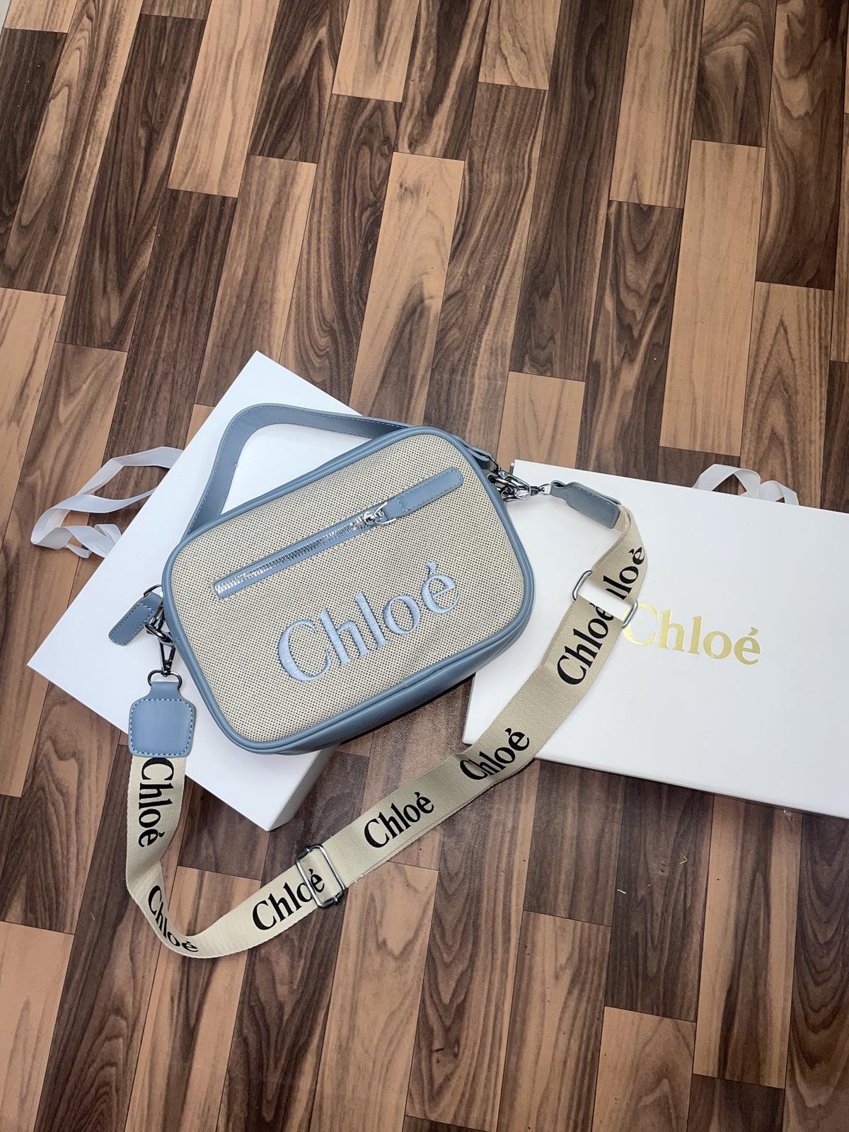 CHLO Chloe Woody Belt Bag with folding box 267