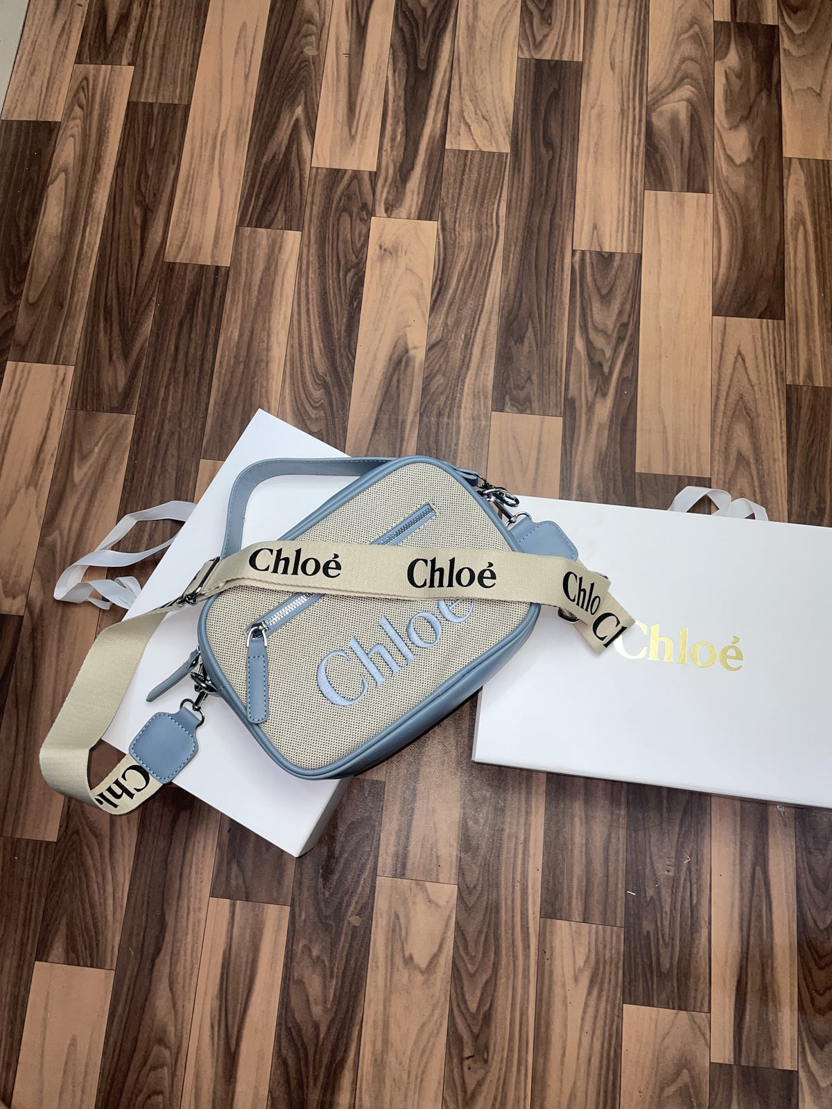 CHLO Chloe Woody Belt Bag with folding box 267