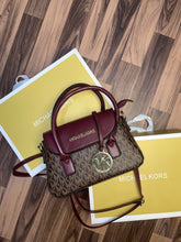 Michael  Kors Katya Small Leather Satchel Crossbody Handbag With folding box 277