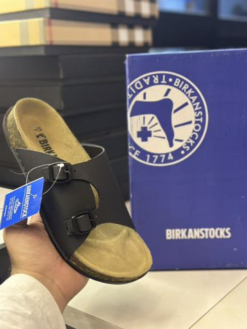 BIRKANSTOCK BLACK SLID