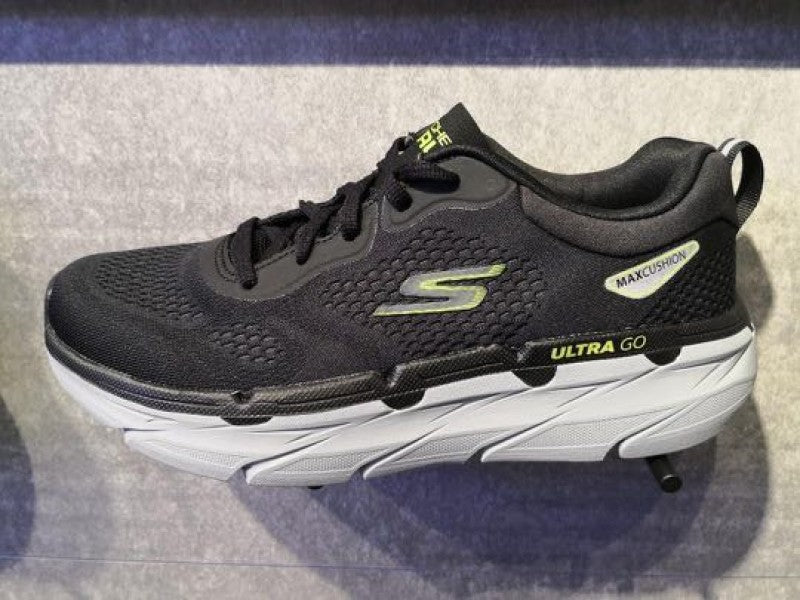 Skecherss Go Run Maxcushion Black White Gray