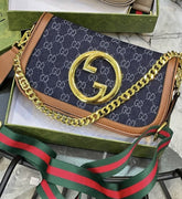 Gucc  I Blondie hand bag With folding box 287