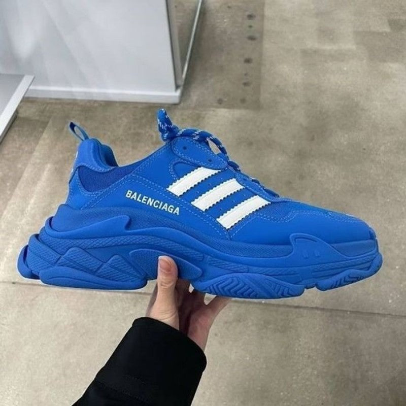 Balenciag a x s triple s blue