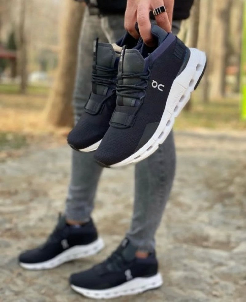 ON CLOUD QC BLACK WHITE