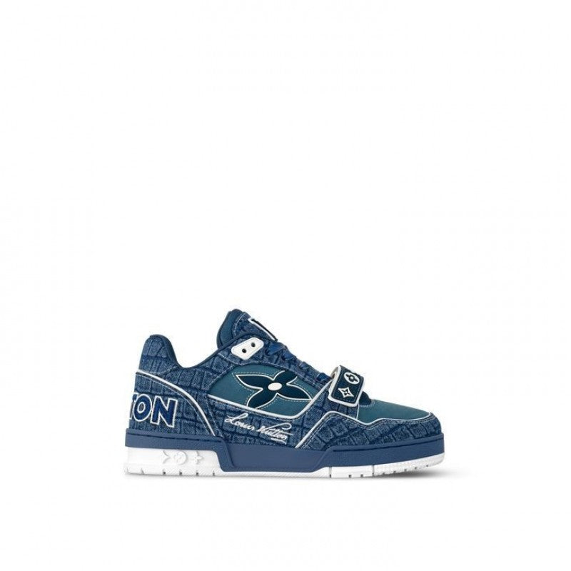 Louis Vuitton LV Trainer Sneaker Blue 418
