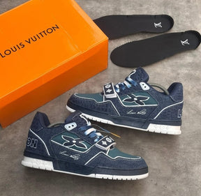 Louis Vuitton LV Trainer Sneaker Blue 418