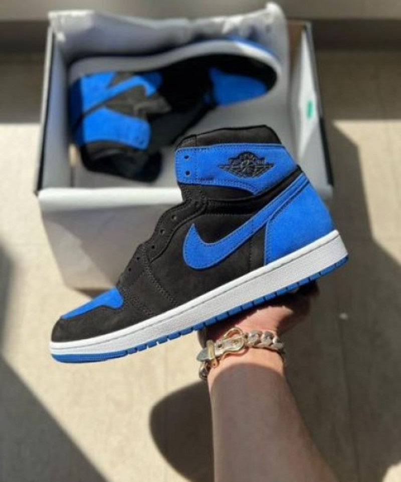 Nikee Air Jordan 1 High ROYAL BLUE REIMAGINED Semi UA