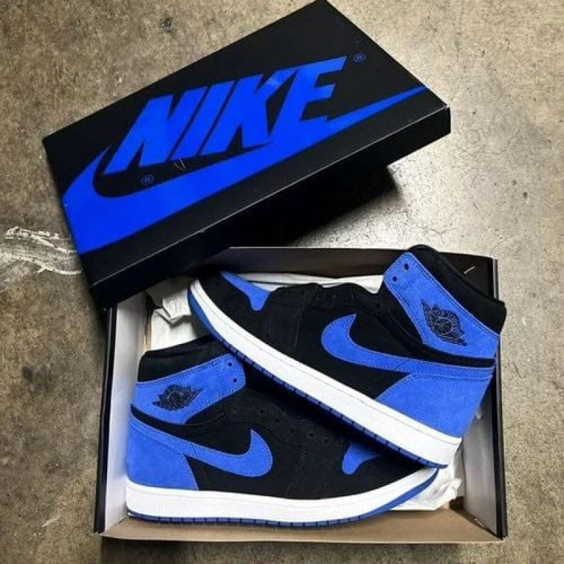 Nikee Air Jordan 1 High ROYAL BLUE REIMAGINED Semi UA