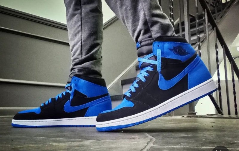 Nikee Air Jordan 1 High ROYAL BLUE REIMAGINED Semi UA