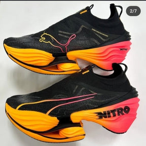 Pumaa Fast RB Nitro Elite Black Sunsets Glow