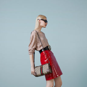 Gucc  i OPHIDIA SMALL MESSENGER BAG With box 327