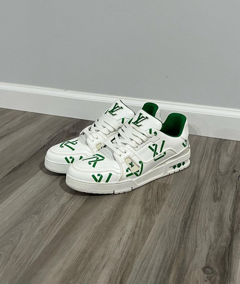 Louis Vuitton LV Trainer LV Green Print