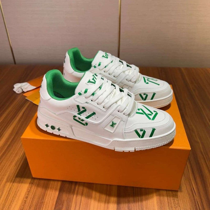 Louis Vuitton LV Trainer LV Green Print