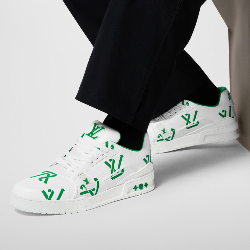 Louis Vuitton LV Trainer LV Green Print