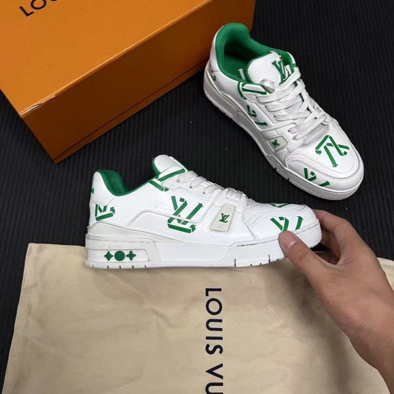Louis Vuitton LV Trainer LV Green Print