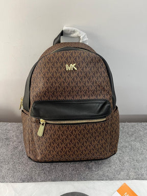 Michael  Kors  MK Rhea  Backpack  With  Dust  Bag  (Coffee Black 22086)  Bagpack