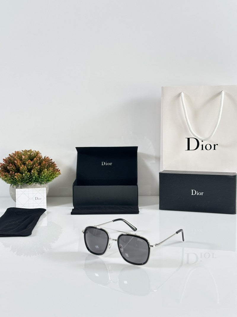 Dior 6639 Silver Black
