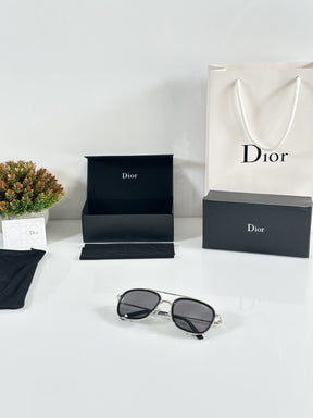 Dior 6639 Silver Black