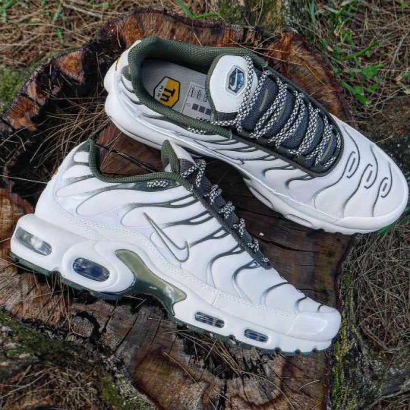 Nik e Airmax Tn Plus Bone Olive
