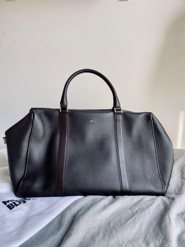MONT BLAN C DUFFLE BAG PREMIUM SEUDE LEATHER