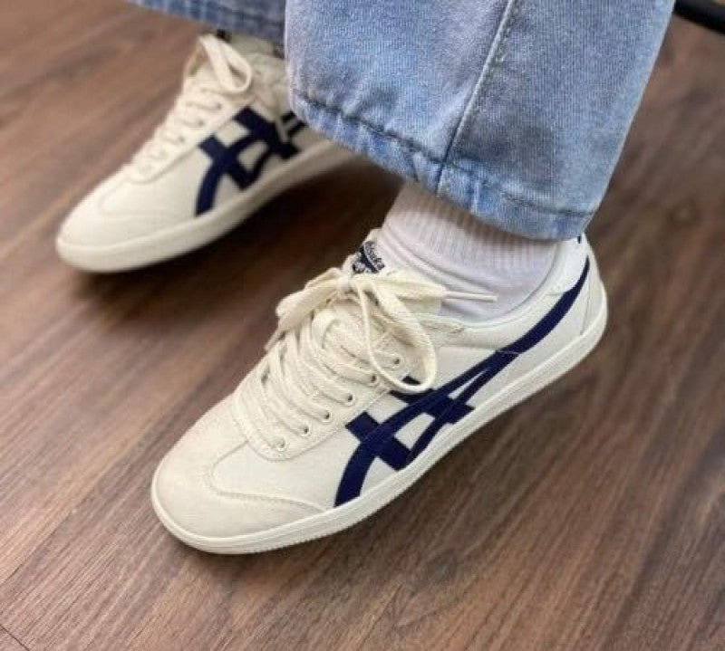 Tiger tokuten white Navy Mens fix