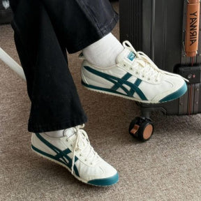 Premium Tiger teal Leather Mens fix