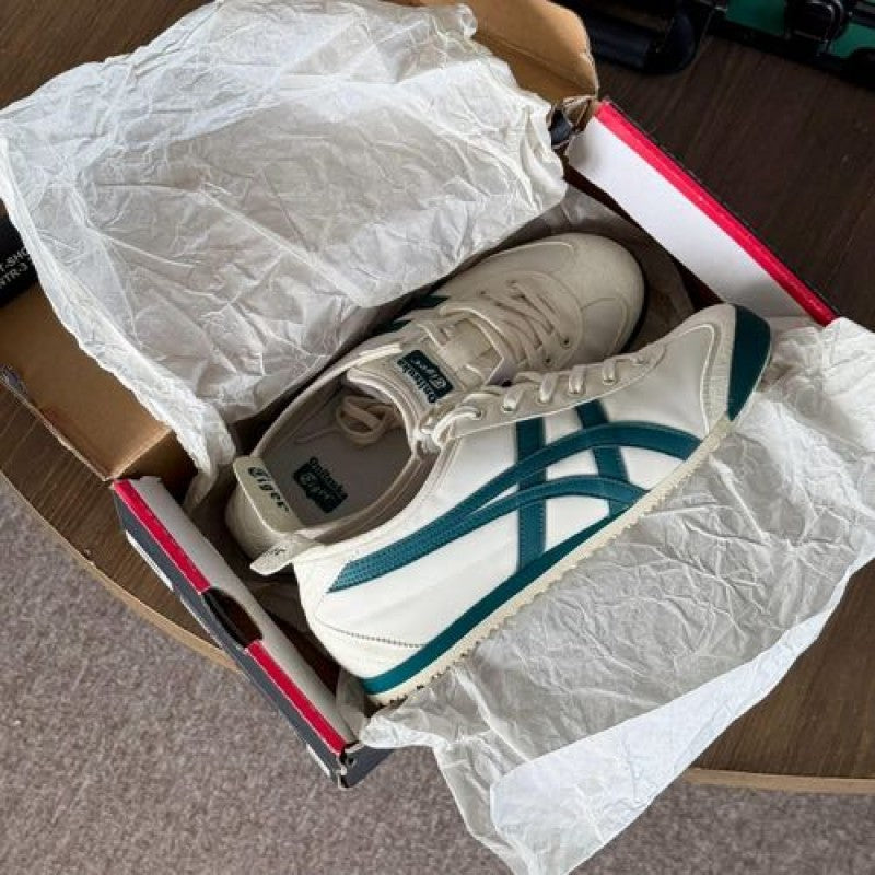 Premium Tiger teal Leather Mens fix