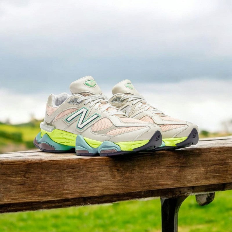 New Balance 9060 Moonbeam Vintage Rose Lime
