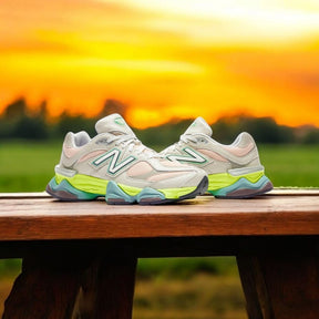 New Balance 9060 Moonbeam Vintage Rose Lime