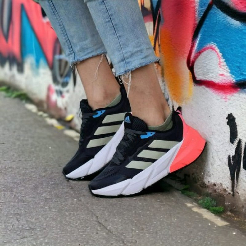 Adida s adistar running shoes black white red