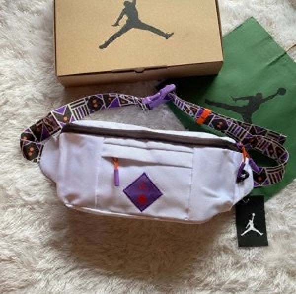 Air Jordan Fanny Bag Waist Pouch Unisex (White F072)