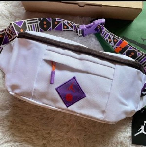 Air Jordan Fanny Bag Waist Pouch Unisex (White F072)