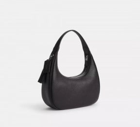 Coach  Carmen  Shoulder  Bag  Black  With  OG  Box  Dust  Bag