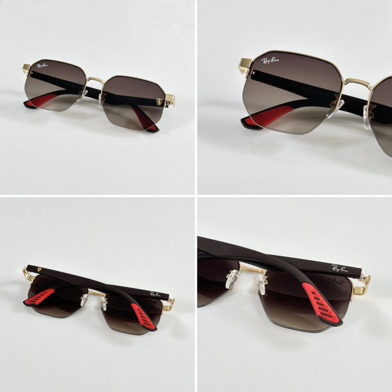 Rayban 07 Gold Brown