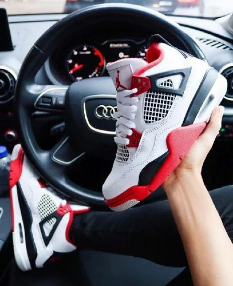 Air Jordan Retro 4 Fire Red 074