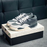 Nikee Air Jordan 4 RM Iron Ligh Grey Semi UA