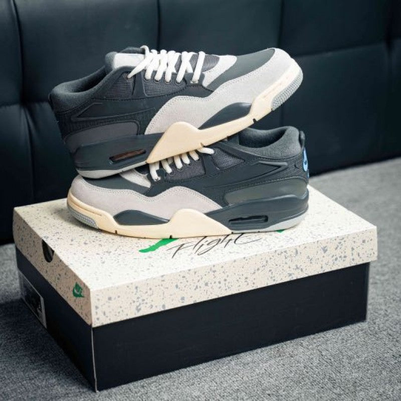 Nikee Air Jordan 4 RM Iron Ligh Grey Semi UA