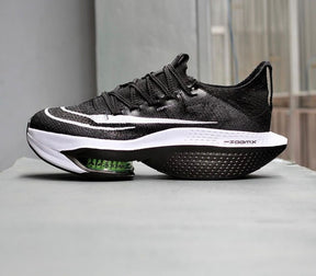 E Air zoom alphafly 2 black white