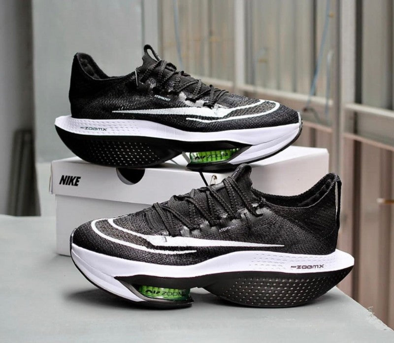 E Air zoom alphafly 2 black white
