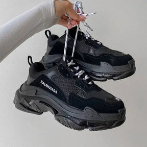 Balenciaga Triple S Clear Sole Black (139)