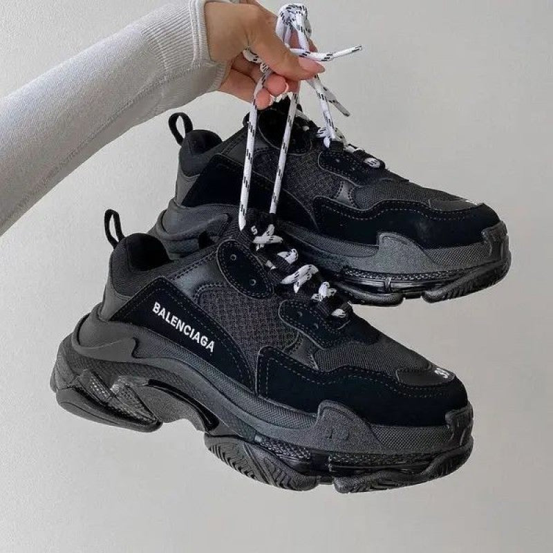 Balenciaga Triple S Clear Sole Black (139)