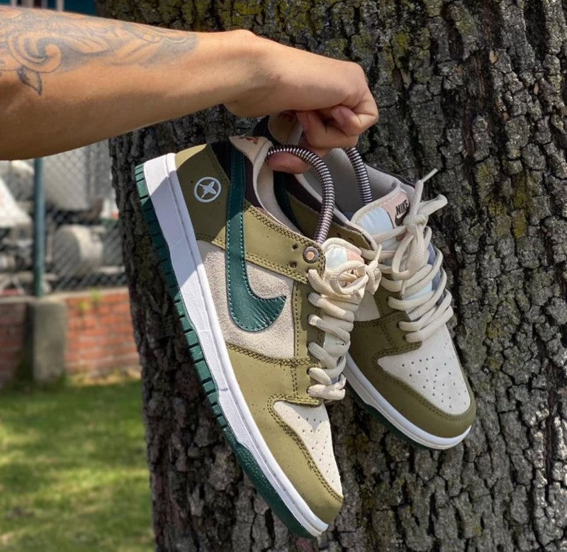 Yuto Horigome X Nikkee SB Dunk Low Asparagus