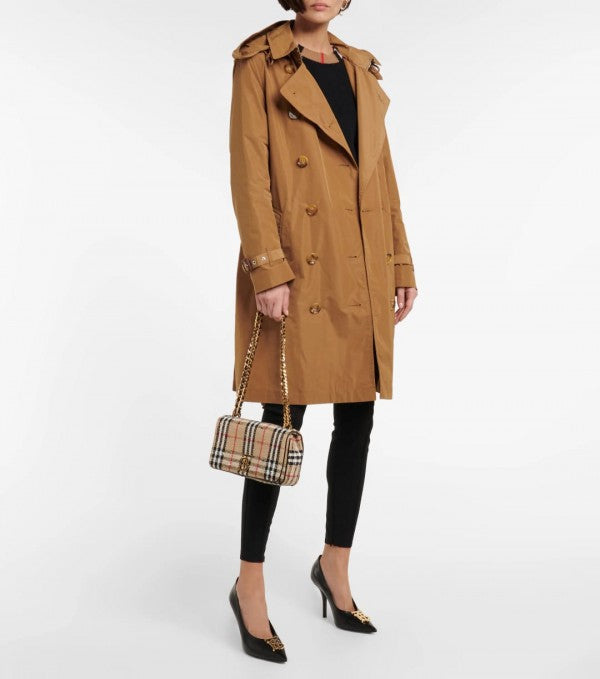 Burberry  Lola  London  Check  Crossbody  Bag  With  OG  Box  &  DustBag  Grid  (8393)